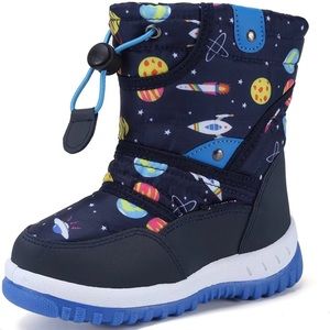 CIOR toddler winter snow boots for Boy/Girl, Size 7